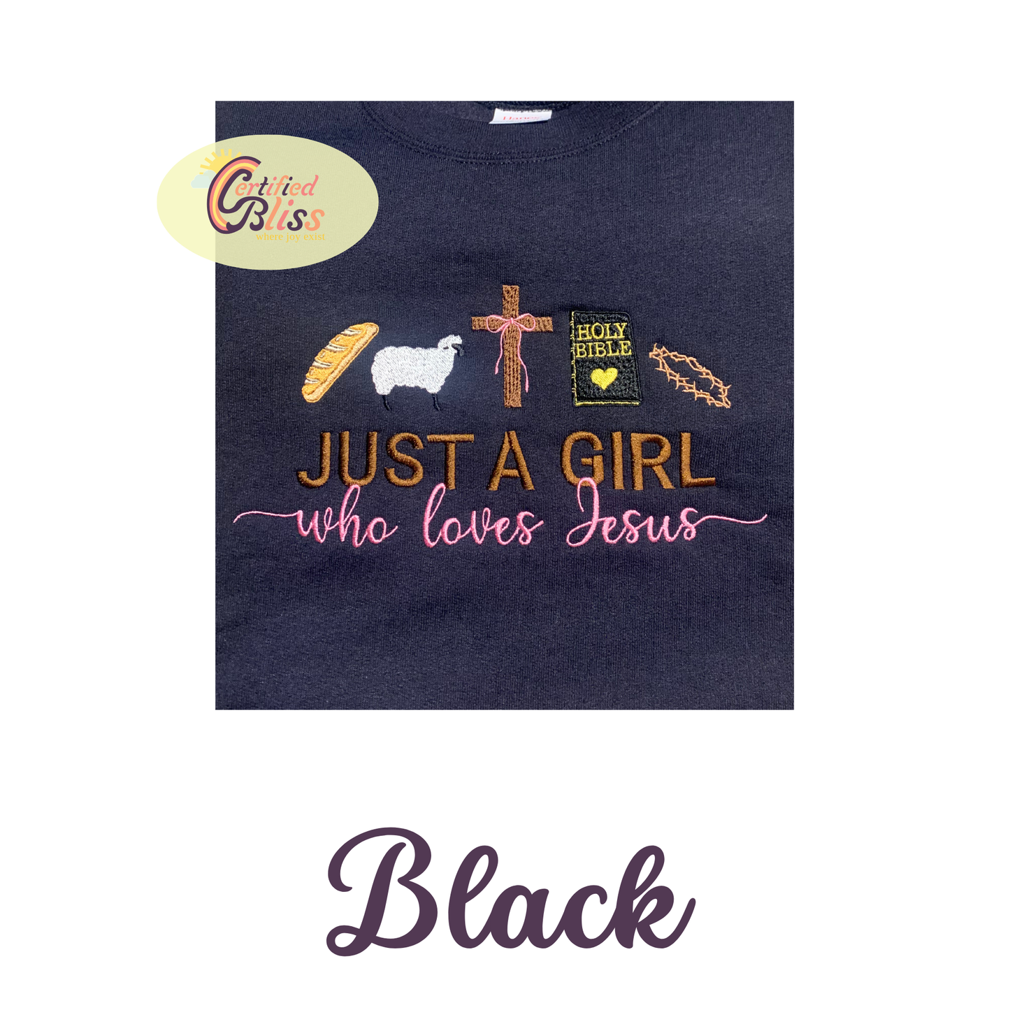 Just A Girl Who Loves Jesus - Kids Sizes