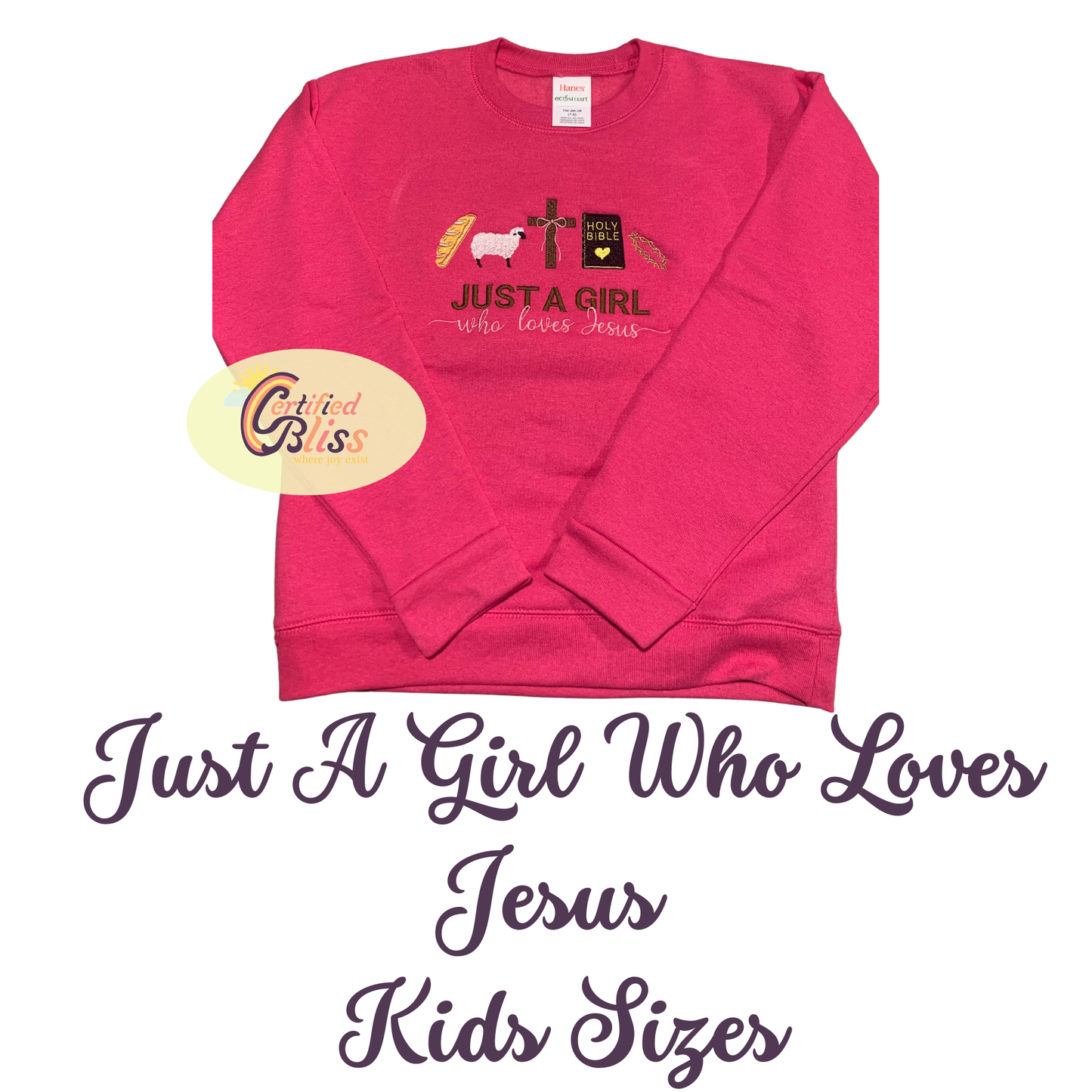 Just A Girl Who Loves Jesus - Kids Sizes