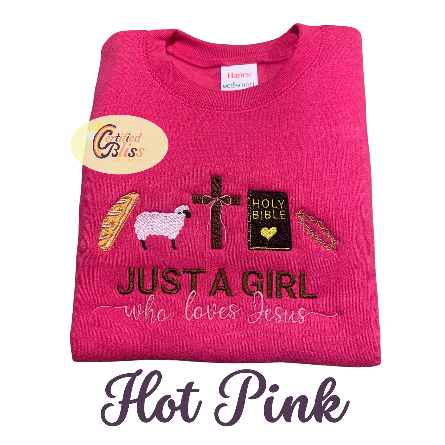 Just A Girl Who Loves Jesus - Kids Sizes