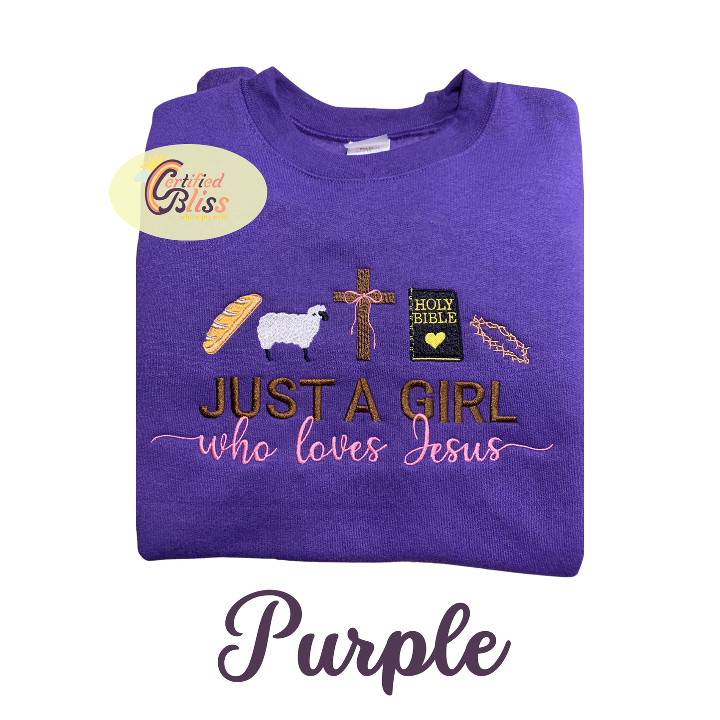 Just A Girl Who Loves Jesus - Kids Sizes