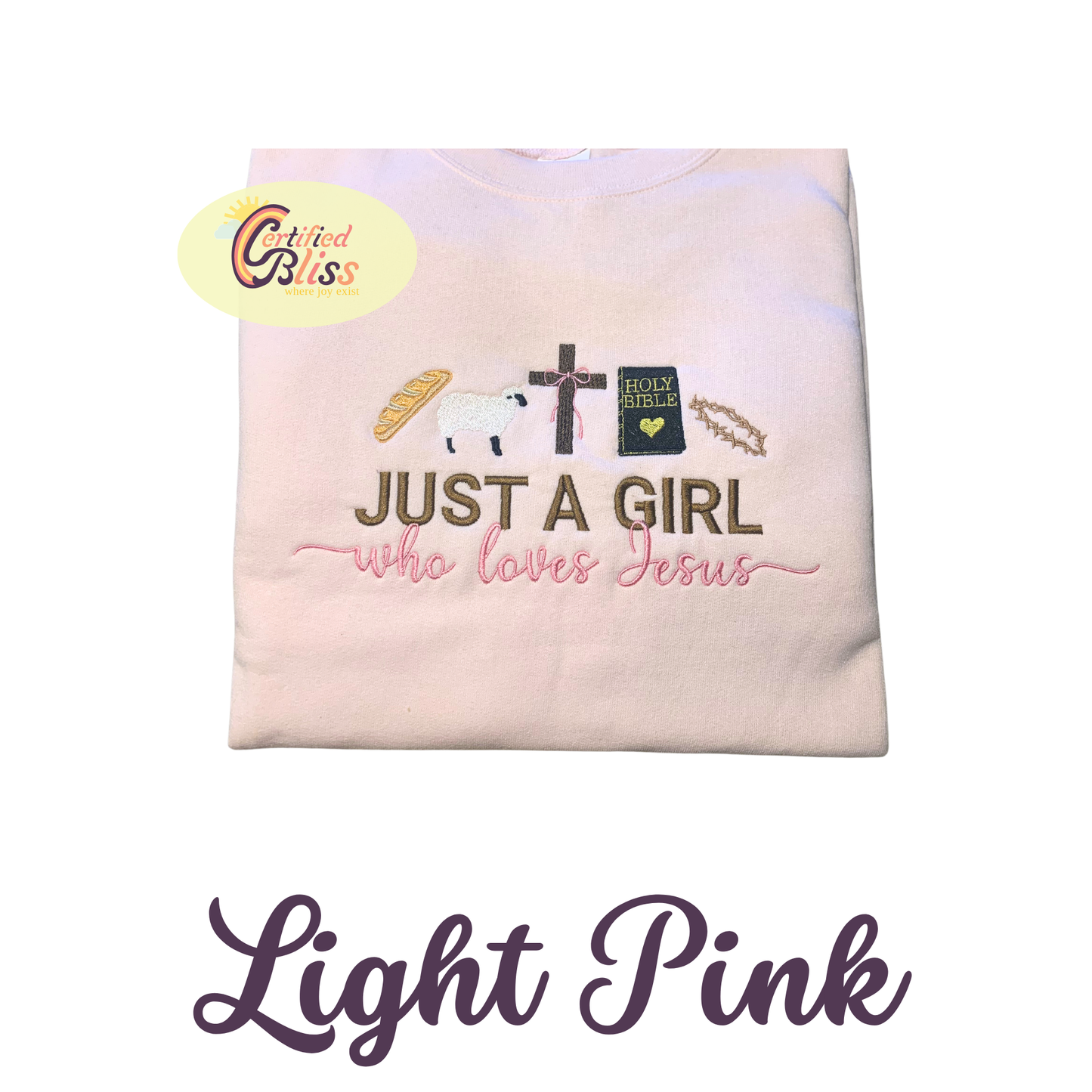 Just A Girl Who Loves Jesus - Kids Sizes