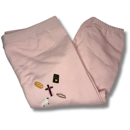 Just A Girl Who Loves Jesus Sweatpants