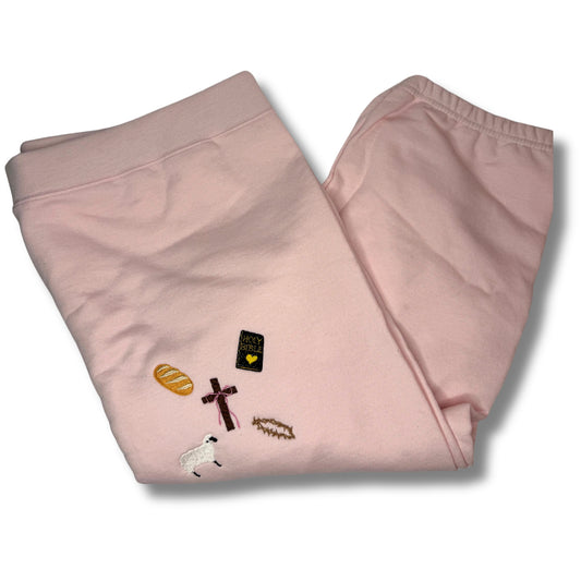 Just A Girl Who Loves Jesus Sweatpants