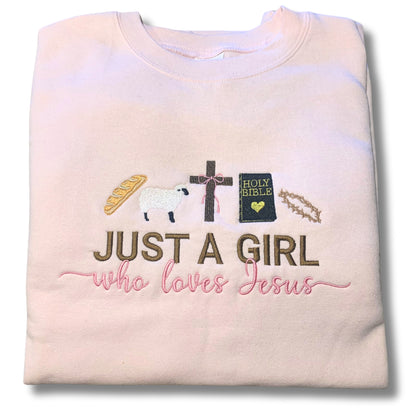 Just A Girl Who Loves Jesus Pants Set