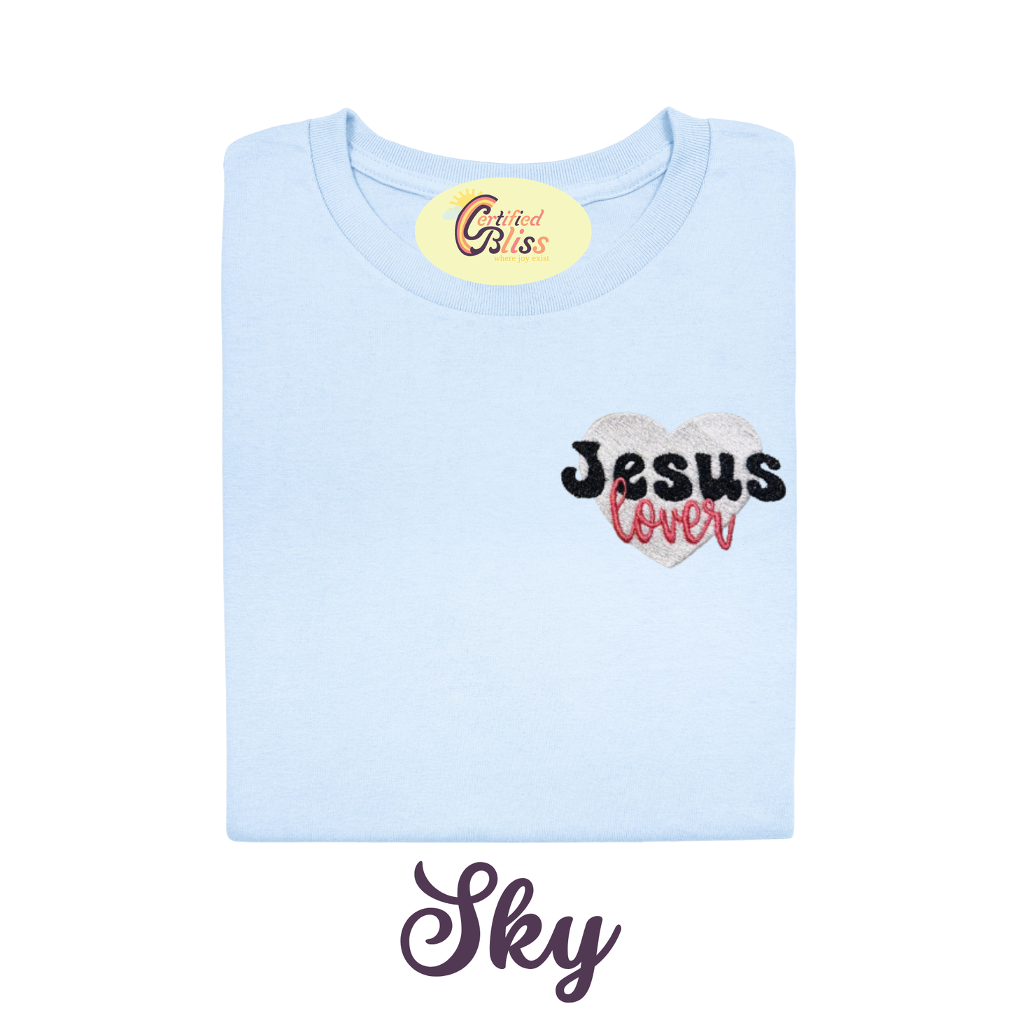 Jesus Lover Logo Heart