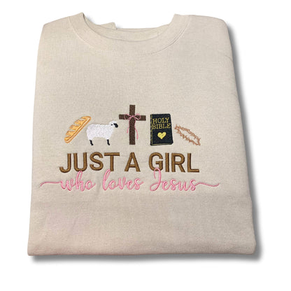 Just A Girl Who Loves Jesus Pants Set