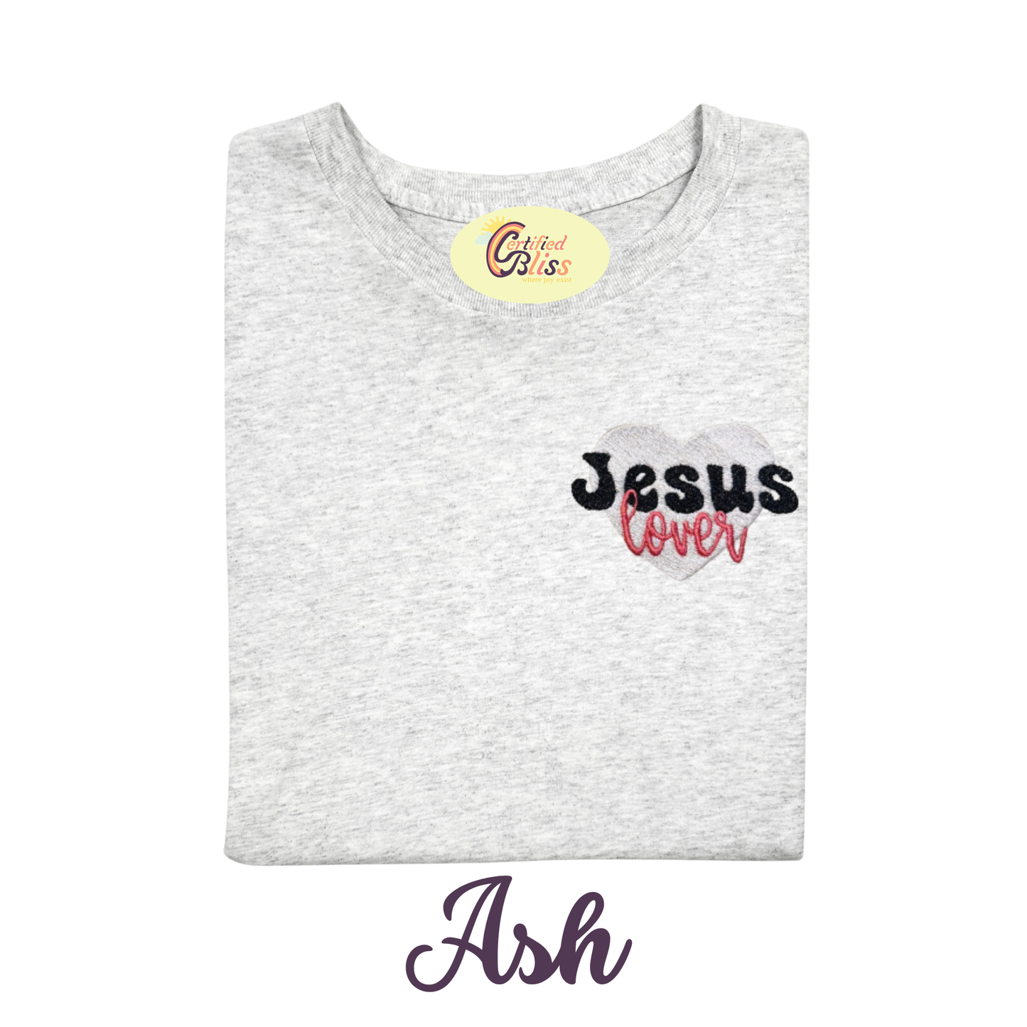 Jesus Lover Logo Heart