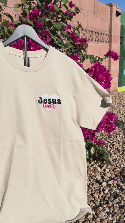 Jesus Lover Logo Heart